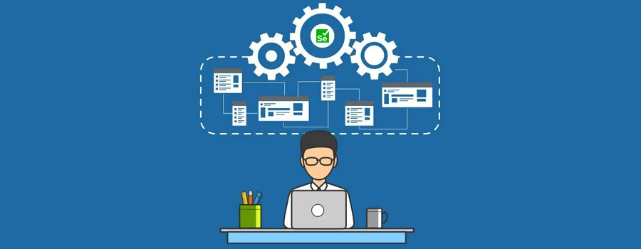 Appium and Selenium testing tips diagram covering explicit waits, locator strategies, cross-platform testing, and Appium capabilities.