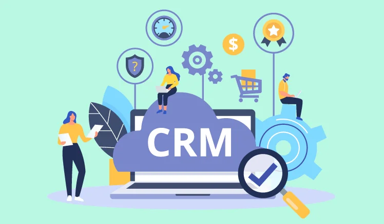 CRM testing process covering data quality, functionality, integration, performance, and user acceptance testing.